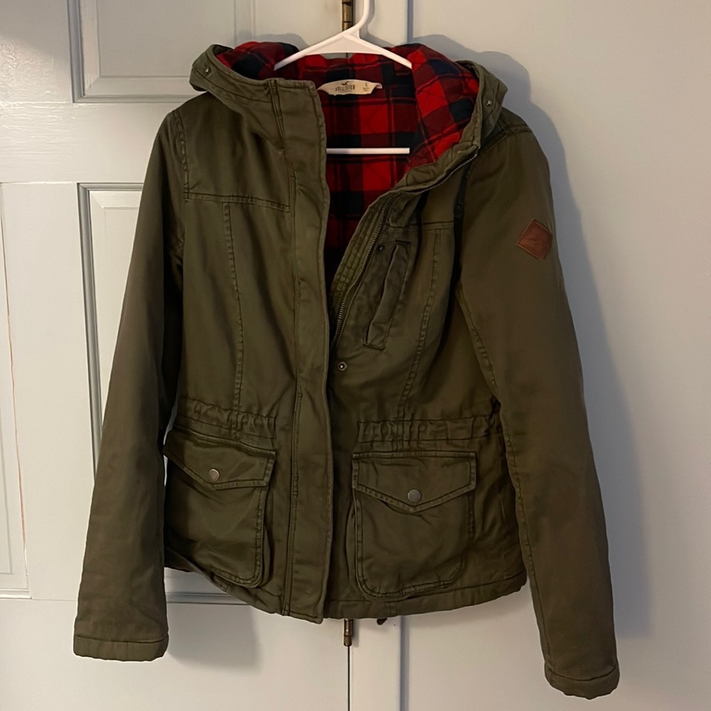 Green Hollister Jacket